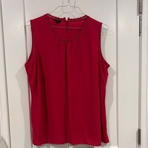 Talbots Womens Sleeveless Blouse 16w